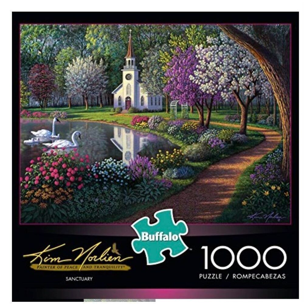Buffalo Games – Kim Norlien – Sanctuary – 1000 Piece Jigsaw Puzzle NEW
